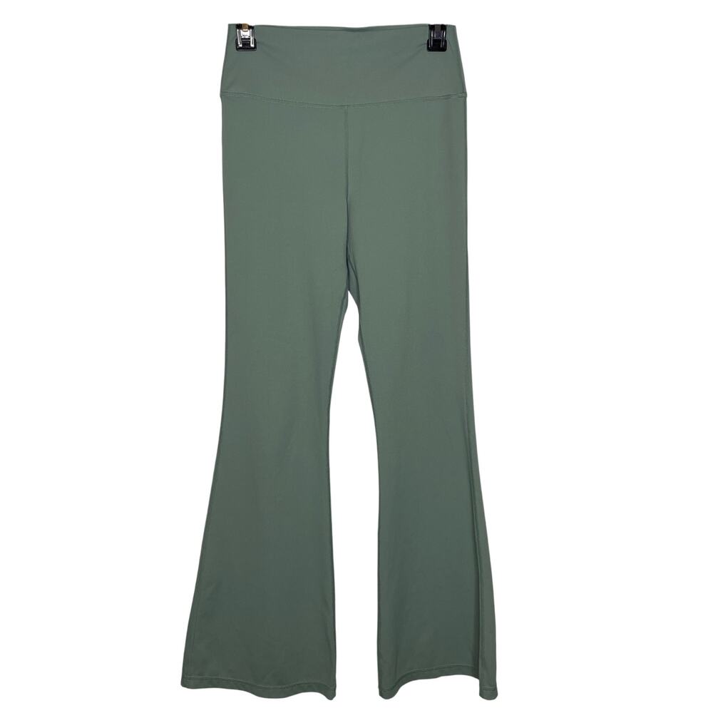 Wilo Sage Green Pull On Flare‎ Yoga Pants - Size Small